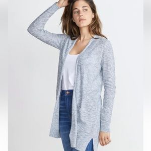 Marine Layer Gray Maxi Nantucket Cardigan Small
